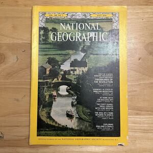 Vintage National Geographic July 1974 200th Birthday Vermont Coast Guard Africa